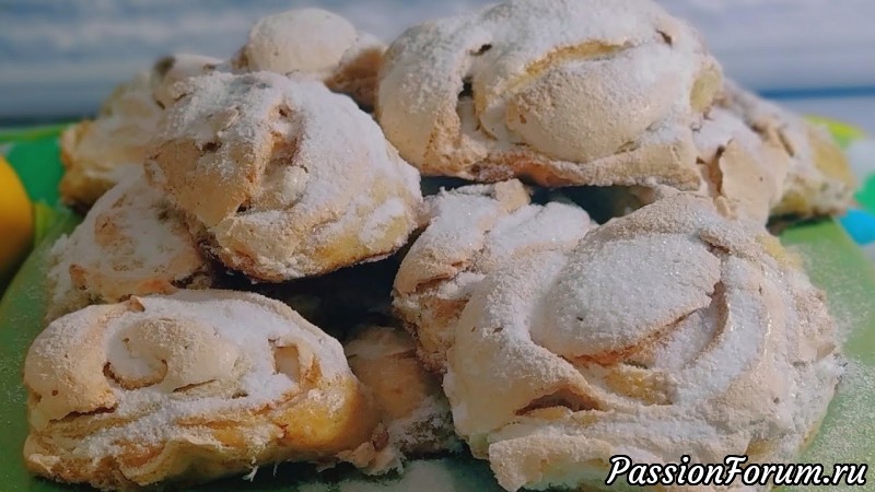 Невероятно вкусное и красивое печенье с безе.