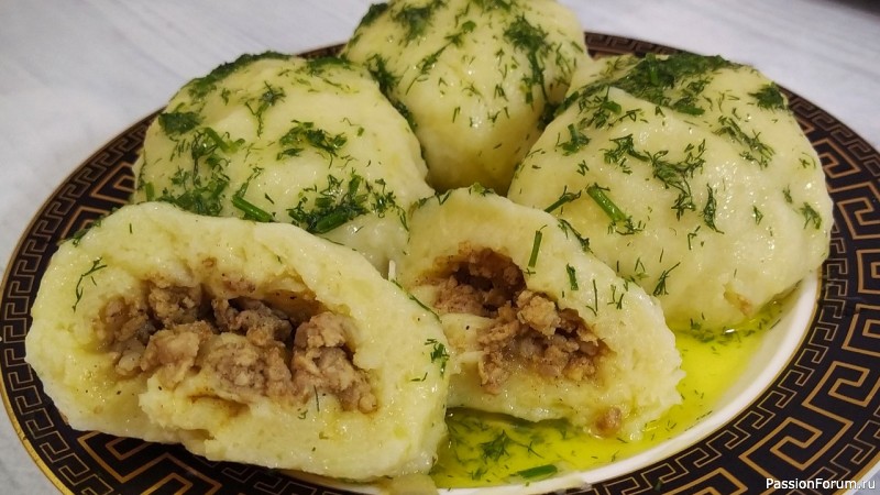 Картофельные клецки по немецки