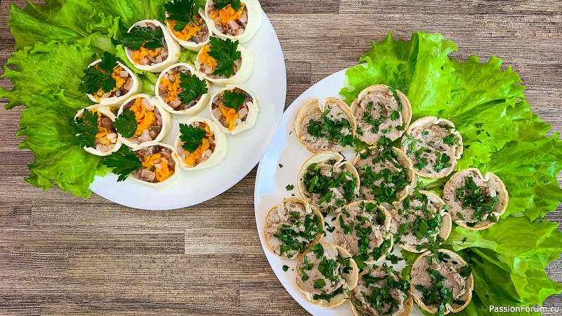 Закуски из селедки на праздничный стол