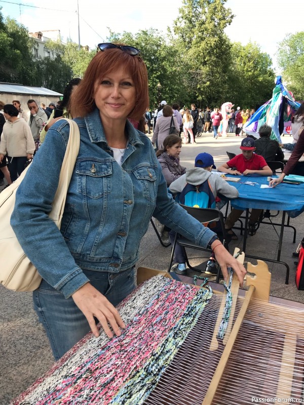 Ткачество на настольном ткацком станке