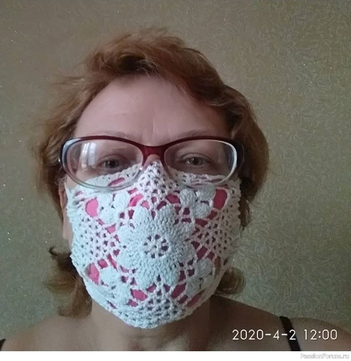 Самый модный аксессуар ( в поддержку рукодельниц, которые шьют и вяжут многоразовые маски)