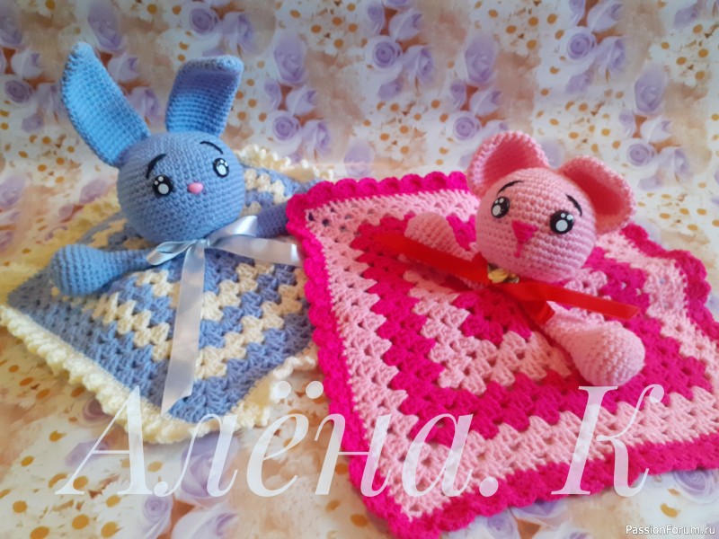 Вязанные игрушки для деток