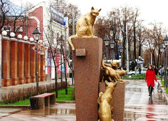 ​Сквер Сибирских кошек