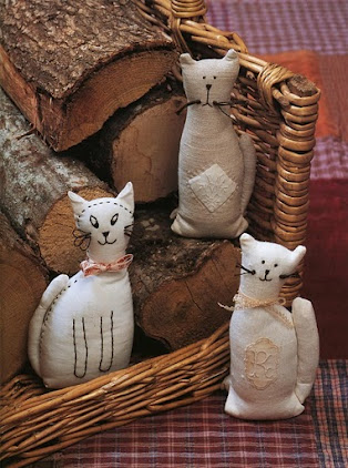Текстильная игрушка &quot;Кошка&quot;. Выкройка