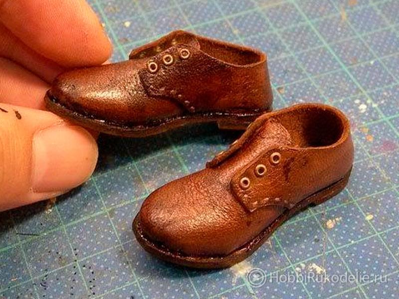 Обувь для кукол. МК