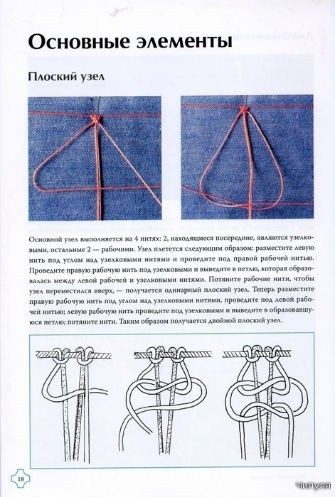 Искусство макраме, шаг за шагом.