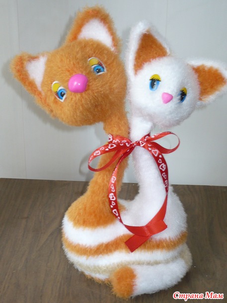 КОТ И КОШКА крючком. Описание