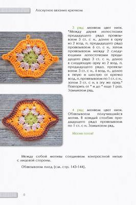 Лоскутное вязание крючком. МК