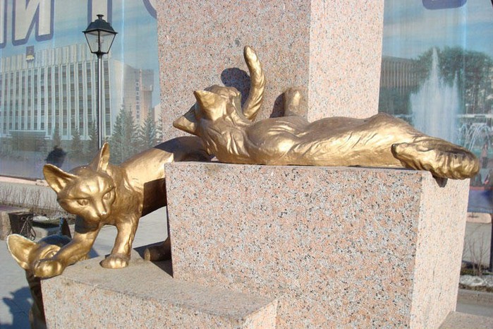 ​Сквер Сибирских кошек