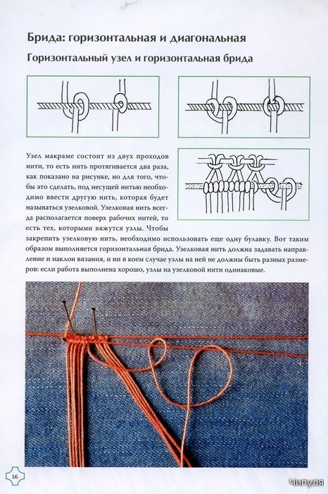 Искусство макраме, шаг за шагом.
