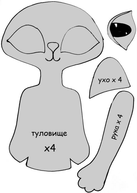 Шьем игрушки. Выкройки