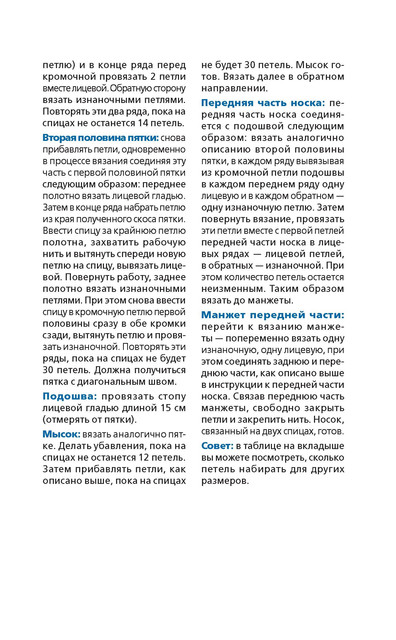 Вяжем носки спицами. Цветные полоски. МК