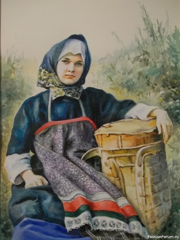 женщина крестьянка картинки
