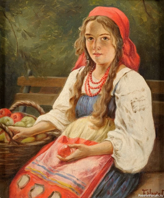 женщина крестьянка картинки