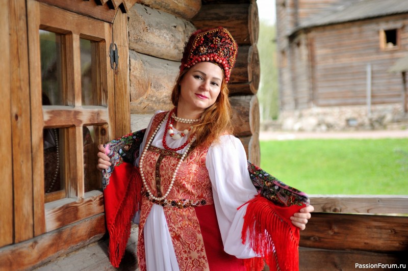 Всё о свадебных нарядах на Руси в старину