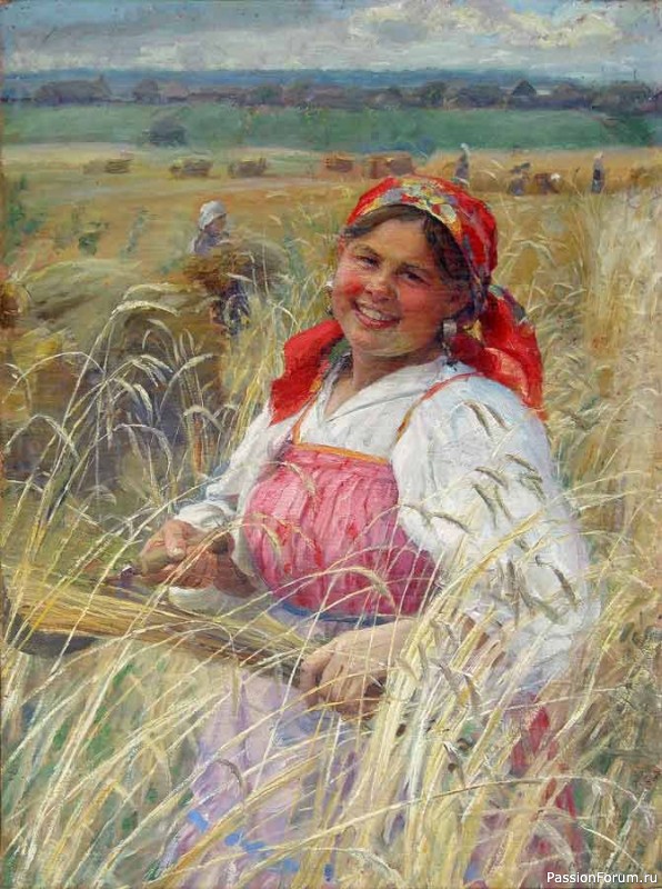 женщина крестьянка картинки