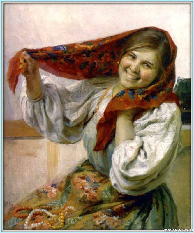 женщина крестьянка картинки