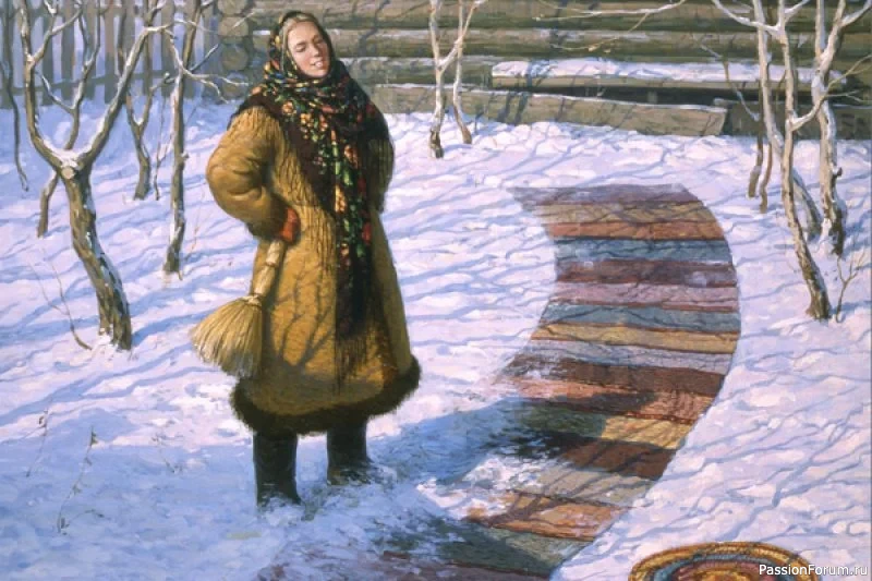 Уютные деревенские половики-дорожки