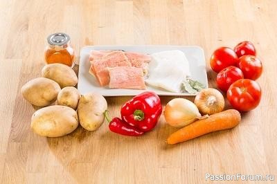 Густой рыбный суп