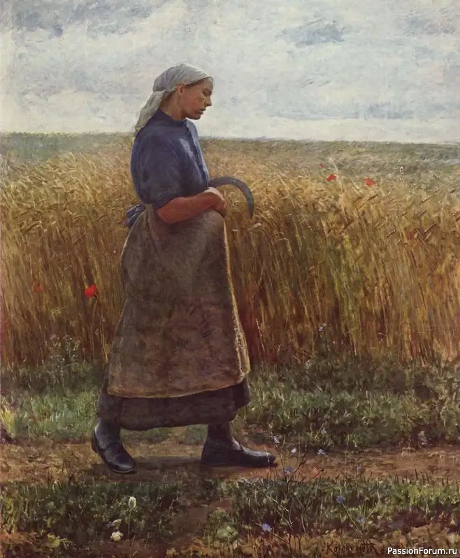 женщина крестьянка картинки