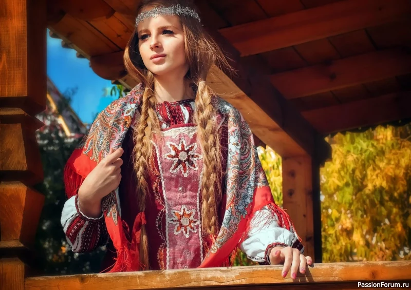 Всё о свадебных нарядах на Руси в старину