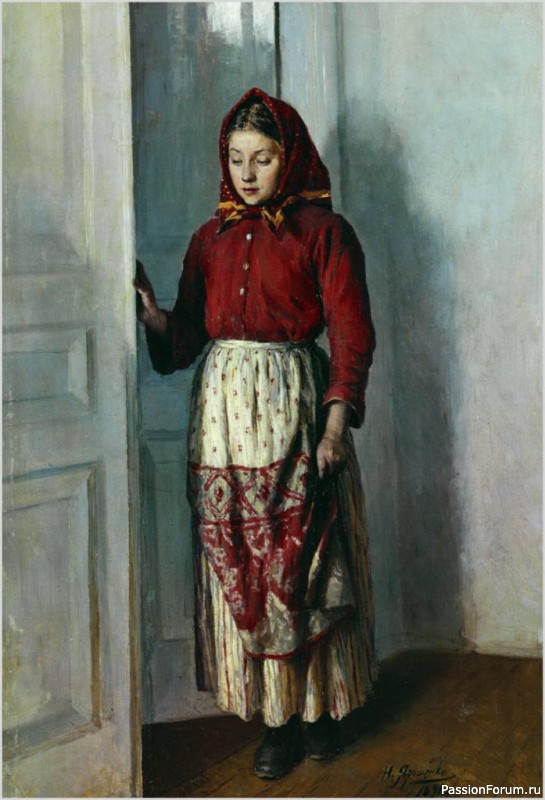 женщина крестьянка картинки
