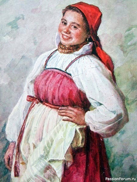 женщина крестьянка картинки