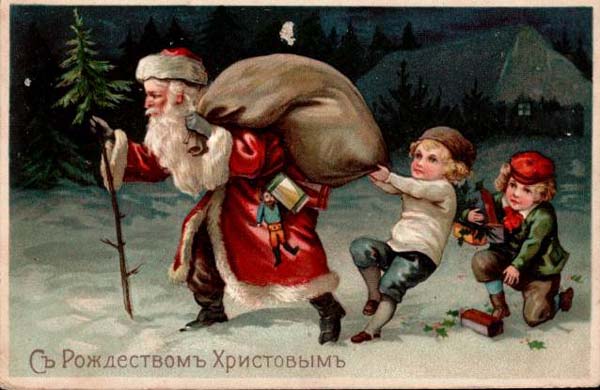 История открыток в России