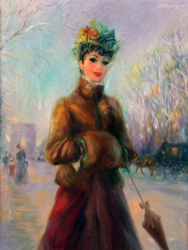 Все женщины зимой неповторимы...