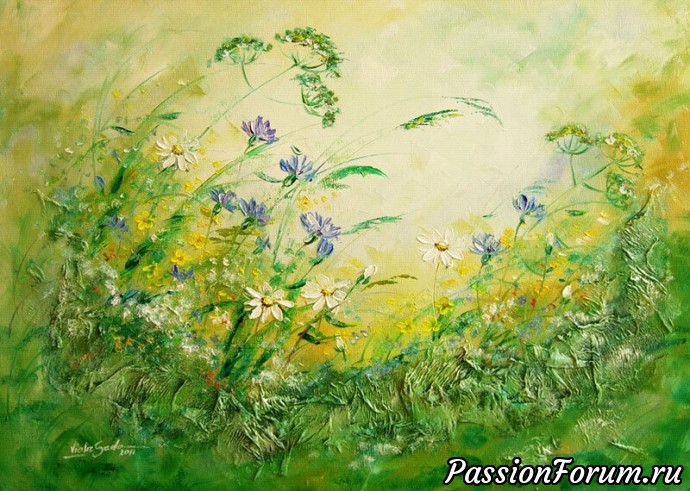 Войдите в сад, когда он расцветает Viola Sado