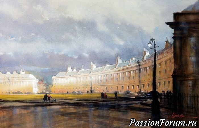 Акварельные пейзажи: картины, пропитанные светом, меланхолией и незримым теплом