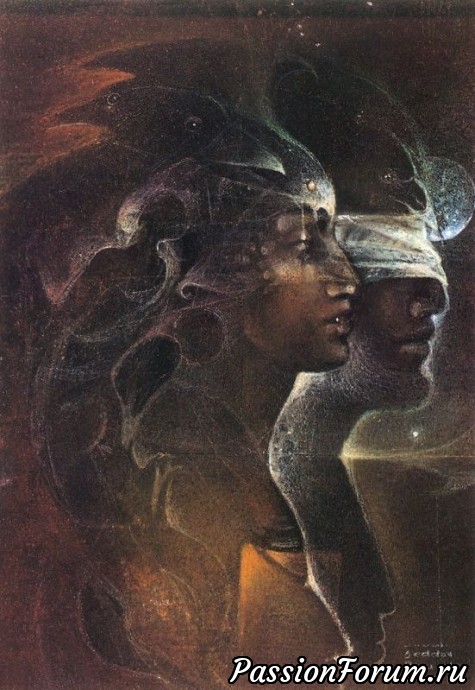 На языке миров Иных ...картины Сьюзен Седдон Булет (Susan Seddon Boulet)