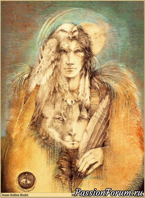 На языке миров Иных ...картины Сьюзен Седдон Булет (Susan Seddon Boulet)