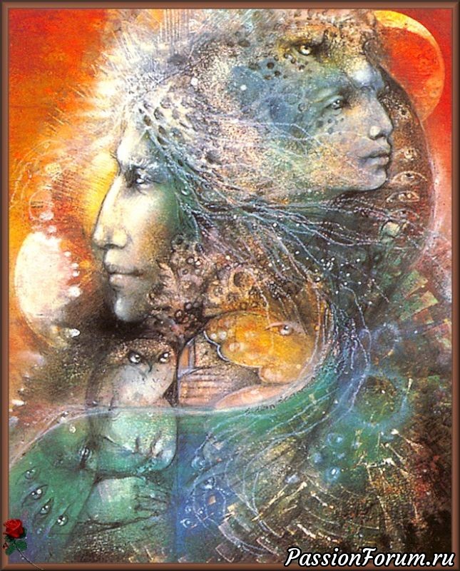На языке миров Иных ...картины Сьюзен Седдон Булет (Susan Seddon Boulet)