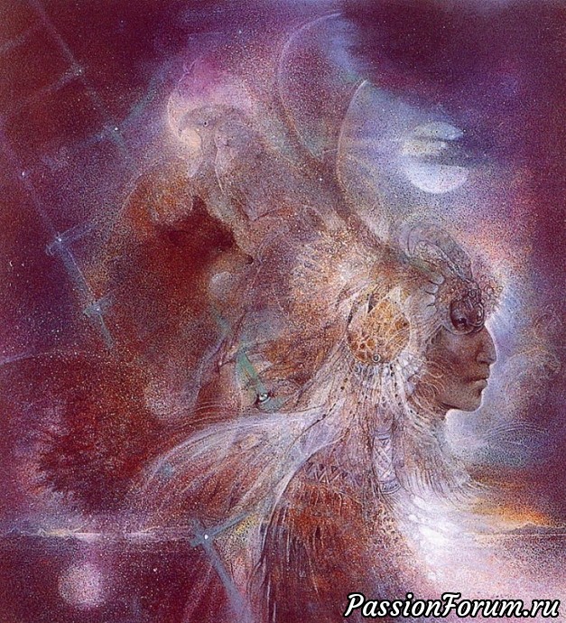 На языке миров Иных ...картины Сьюзен Седдон Булет (Susan Seddon Boulet)