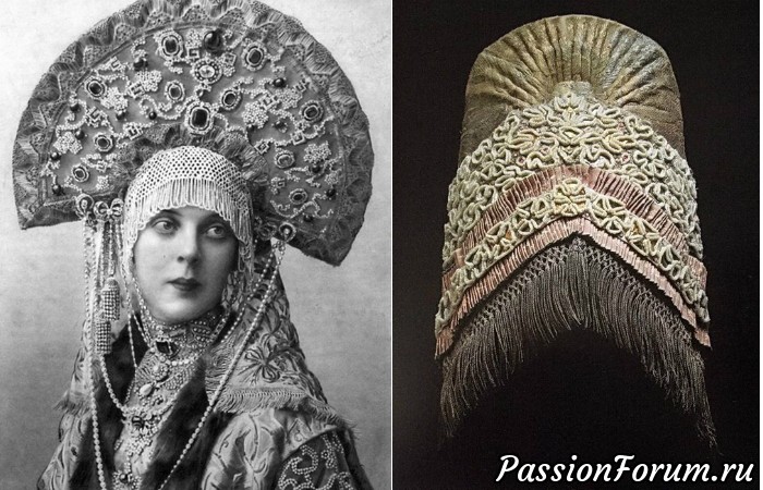 Кокошник - забытая корона русских красавиц