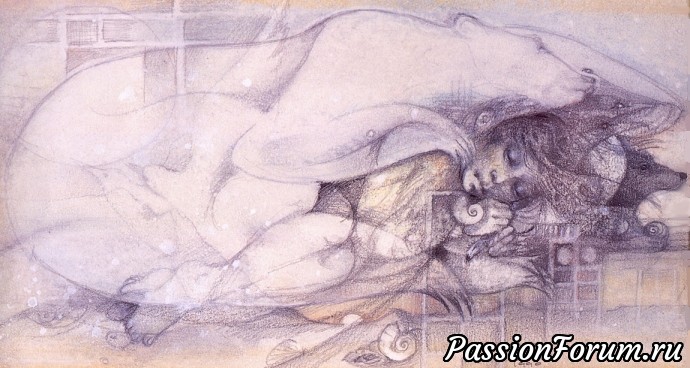 На языке миров Иных ...картины Сьюзен Седдон Булет (Susan Seddon Boulet)