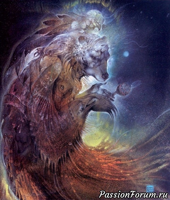 На языке миров Иных ...картины Сьюзен Седдон Булет (Susan Seddon Boulet)