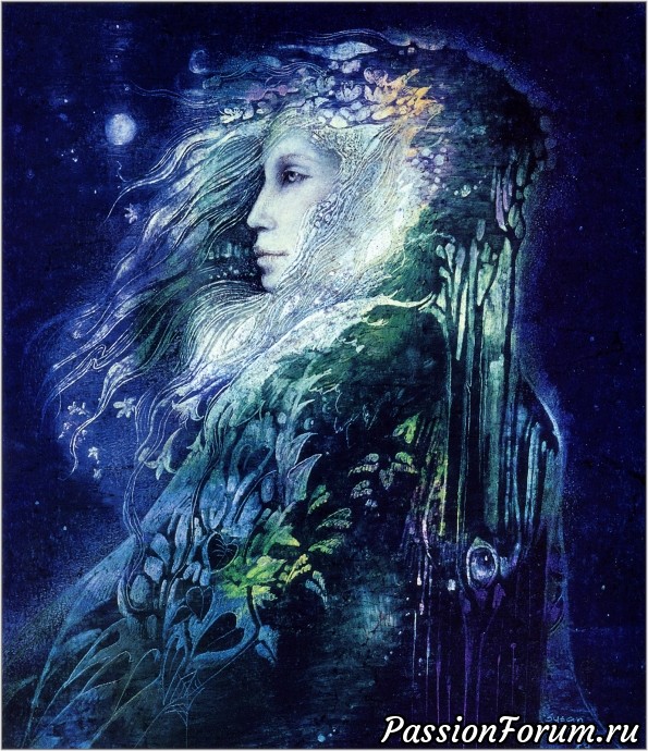 На языке миров Иных ...картины Сьюзен Седдон Булет (Susan Seddon Boulet)