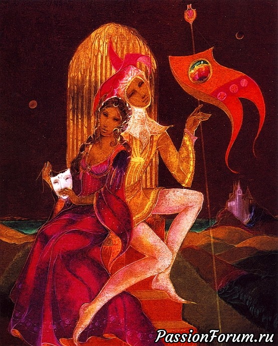 На языке миров Иных ...картины Сьюзен Седдон Булет (Susan Seddon Boulet)
