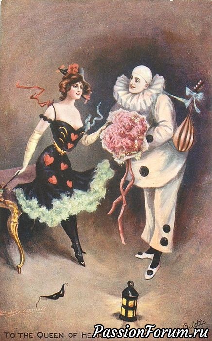 У Пьеро на лице вечно слёзы
