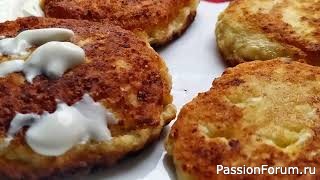 Вкусные несладкие сырники