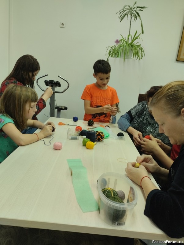 МК для мам и их детей в Центре &quot;Милосердие&quot;