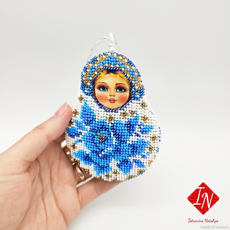 Матрёшка &quot;Гжель&quot;