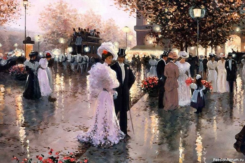 Художник CHRISTA KIEFFER. Мой волшебный Париж