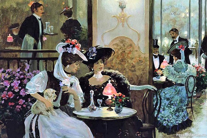 Художник CHRISTA KIEFFER. Мой волшебный Париж