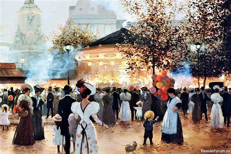 Художник CHRISTA KIEFFER. Мой волшебный Париж