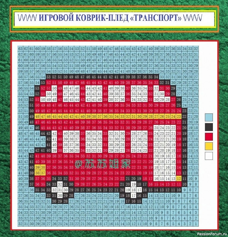 ЯРКИЕ ИГРОВЫЕ КОВРИКИ С ИГРУШКАМИ КРЮЧКОМ! ЧАСТЬ 1 &ndash; коврик &laquo;ТРАНСПОРТ&raquo; для мальчиков.