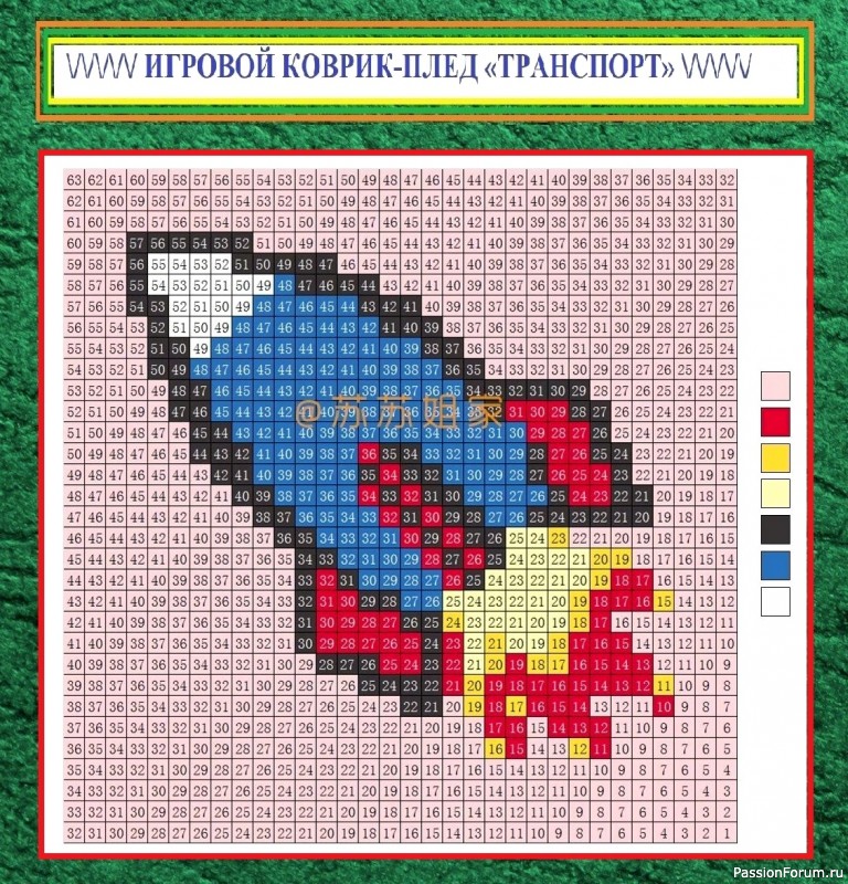 ЯРКИЕ ИГРОВЫЕ КОВРИКИ С ИГРУШКАМИ КРЮЧКОМ! ЧАСТЬ 1 &ndash; коврик &laquo;ТРАНСПОРТ&raquo; для мальчиков.