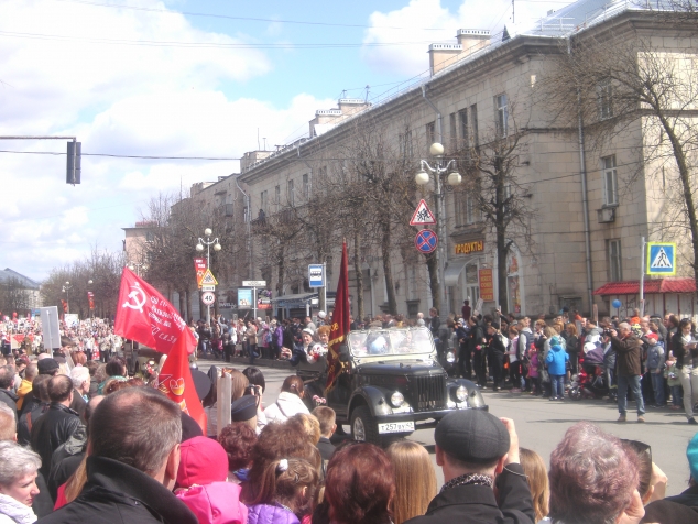 День Победы в моём городе